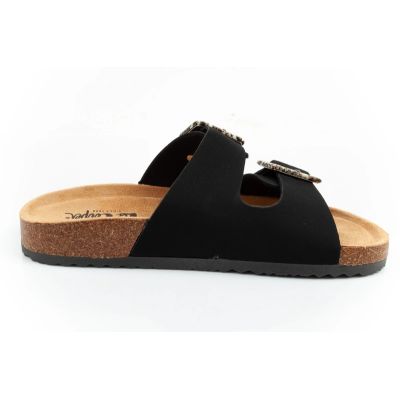 4. Lee Cooper women's slip-on shoes, black suede, comfortable, lightweight