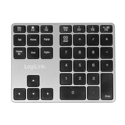 3. LogiLink ID0187 Universal Bluetooth Numeric Keypad Aluminum Black