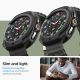 12. Spigen Liquid Air Case for Samsung Galaxy Watch 8 Classic 46mm - Black