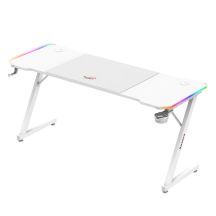 Huzaro Hero 4.8 White RGB Gaming Desk