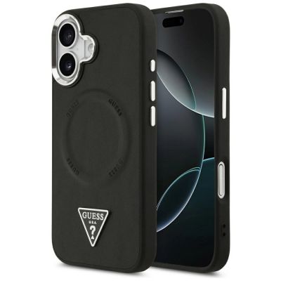 Guess Triangle Logo MagSafe case for iPhone 17 - black