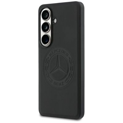 2. Mercedes Vintage Logo MagSafe Case for Samsung Galaxy S26 - Black