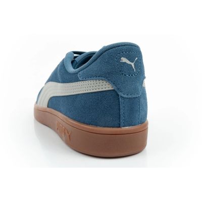 5. Puma men's sports shoes sneakers Smash 3.0 leather classic fashionable blue