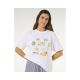 6. RIP CURL Women's Poolside Heritage Tee White
