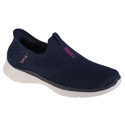 5. Skechers Slip-Ins: GO WALK 6 shoes - Fabulous View W 124569-NVY