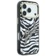 4. Karl Lagerfeld IML Signature Zebra Glitter MagSafe Case for iPhone 17 Pro Max / 18 Pro Max - Gold