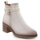 Women's beige insulated ankle boots Potocki Z25-SZ12690