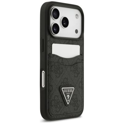 4. Guess 4G nauble Card Triangle case for iPhone 17 Pro - black