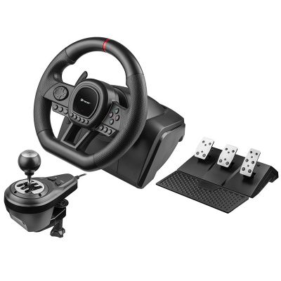 21. TRACER STEERING WHEEL SIMRACER MANUAL GEARBOX 6 IN 1