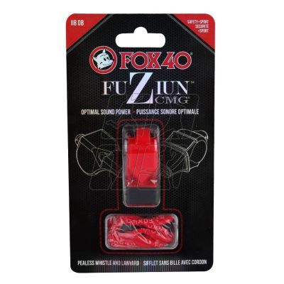 3. Whistle Fox 40 Fuziun CMG red