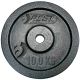BLACK CAST IRON WEIGHT 10 KG BEST SPORTING diameter 30mm