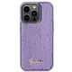 3. Guess Sequin Script Metal case for iPhone 15 Pro Max - purple