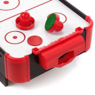 5. Meteor air hockey table black/red