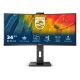 9. Philips 5000 series 34B1U5600CH/00 LED display 86.4 cm (34") 3440 x 1440 px Wide Quad HD LCD Black