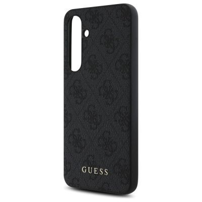 6. Guess GUHCS24FEG4GFGR S24 FE S721 gray/gray hardcase 4G Metal Gold Logo