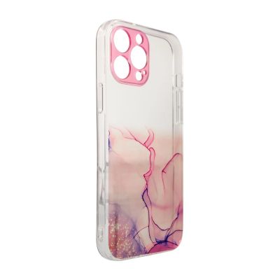 2. Marble Case for Xiaomi Redmi Note 11 Gel Cover Marble Pink