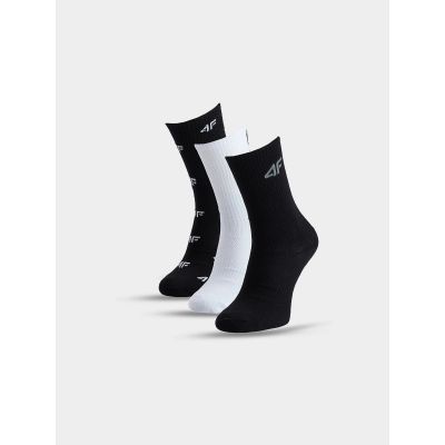5. Boys' casual ankle socks (3-pack) 4F 4FJWAW25USOCM391-91A