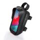 5. Tech-Protect V2 Bike Bag with Phone Space 1l - Black