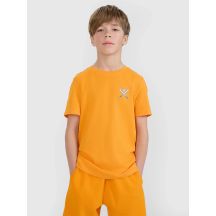 Boy's regular printed T-shirt 4F 4FJRSS25TTSHM2642-70S