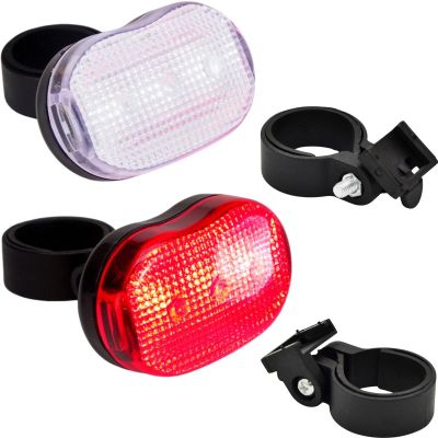2. LED BIKE LAMP SET FRONT AND REAR 3LED XQMAX