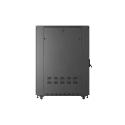 18. LANBERG FLOOR RACK CABINET 19" 27U 600X1000 BLACK