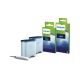 11. Cleaning accessory set for Philips coffee machines CA6707/10 (2 AquaClean filter cartridges, 6 sachets of milk circuit cleaner, 6 coffee oil remover tablets, Lubricant)