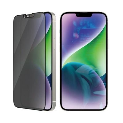 6. PanzerGlass Ultra-Wide Fit Tempered Glass Antibacterial Privacy for iPhone 14 Plus/13 Pro Max