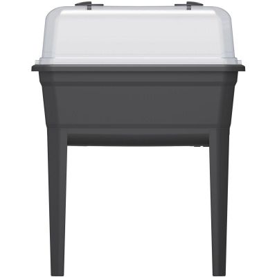 3. STANDING GREENHOUSE SEEDBED RESPANA SET ECOLINE 59.6x36.8x75.3CM ANTHRACITE