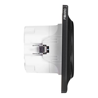 4. FIBARO Outlet Walli Type F Smart Electrical Socket, Anthracite (FGWOF-011-8)