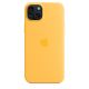 6. Apple Silicone Case with MagSafe Sunshine, for iPhone 15 Plus, MWNF3ZM/A