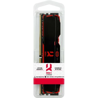 4. GOODRAM DDR4 16GB 3200MHz IRDM X BLACK RETAIL