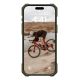 5. UAG Urban Armor Gear Essential Armor MagSafe Case for Apple iPhone 16 Pro Max Olive Gray (Clear)