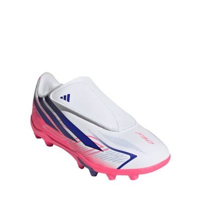 2. adidas F50 Hyperfast Club Velcro FG/MG KK1345 Kids' Soccer Shoes