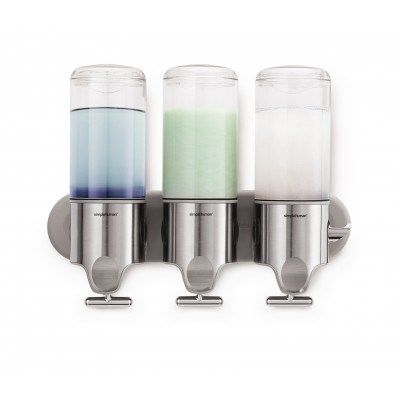 simplehuman BT1029 soap dispenser 0.444 l Stainless steel, transparent