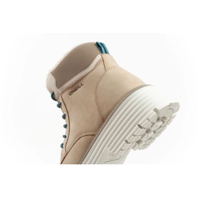 16. O'neill winter boots women's hiking boots ankle boots insulated fashionable beige white