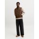 3. Jack&Jones Men's Vest JJEKINGSLEY LIGHT BODYWARMER COLLAR NOOS 12298870 COCCA