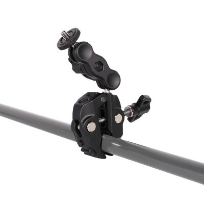 2. Phone and sports camera holder with clamp