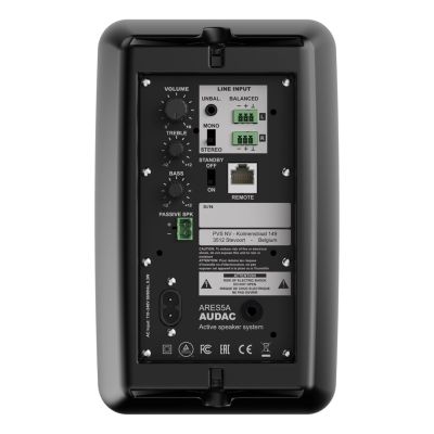 4. AUDAC Ares5A 2-Way Black Wired 40 W