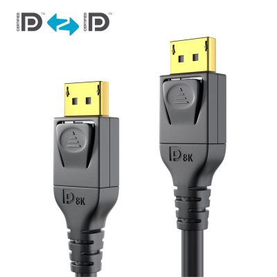 2. DisplayPort Cable DisplayPort (M) to DisplayPort (M) 1.4 3.0m Purelink 8K Support