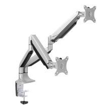 LogiLink BP0043 Monitor Holder/Stand for 81.3 cm (32") Monitors, Aluminum Desk