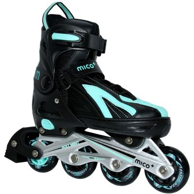 12. Mico Volt Blue roller skates black and blue PW-126B-9