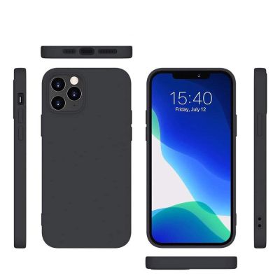6. Silicone Case Soft Flexible Rubber Cover for Xiaomi Redmi Note 10 5G / Poco M3 Pro black