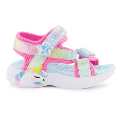 6. Skechers S-Lights Unicorn Dreams Sandal-Majestic Bliss Jr 302682N-PKMT sandals