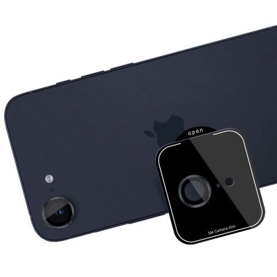 9. 3mk Lens Protection Pro Tempered Glass for iPhone 16e - Black