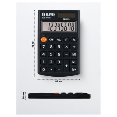 3. Eleven pocket calculator SLD-200NR replaces Citizen