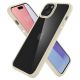 8. Spigen Crystal Hybrid iPhone 15 Plus Case - Transparent Beige