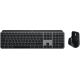 9. Logitech Master MX Keys S Combo for Mac Keyboard Mouse Included Home/Office RF Wireless + Bluetooth QWERTY American International Aluminum, Black