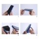 18. Nillkin Super Frosted Shield reinforced case cover for Xiaomi Redmi Note 9T 5G black