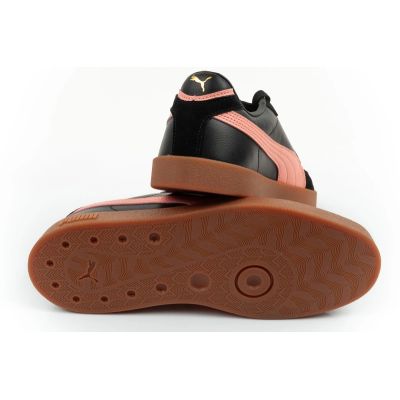8. Puma women's sports shoes CLub II Era sneakers black fashionable leather