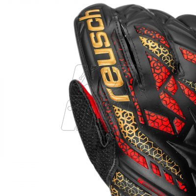 6. Reusch Attrakt Solid 5570515 7075 Goalkeeper Gloves